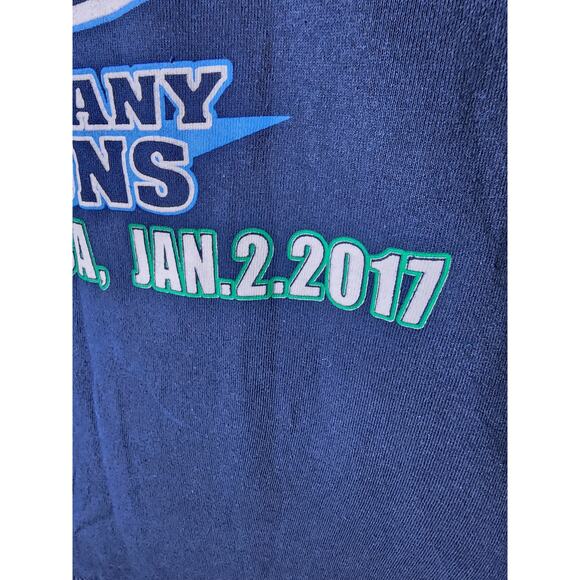 2017 ROSE BOWL + PENN STATE Blue All Players Listed Sequon Barkley T-Shirt SZ XL - Picture 5 of 12